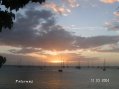 Deshaies coucher de soleil