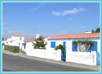 Noirmoutier maison bleue